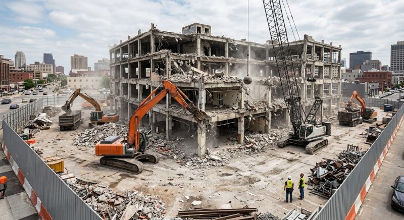 Apartment Demolition in Bergen County, NJ